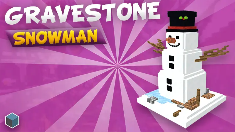Snowman Gravestone