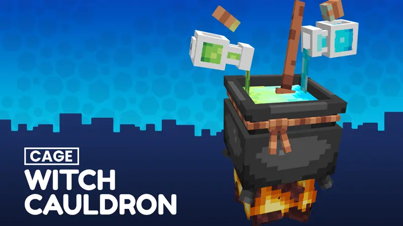 Witch Cauldron - Cage