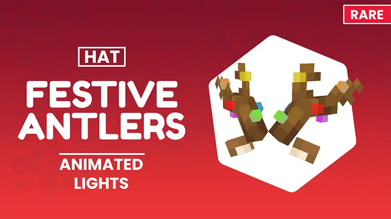 Festive Antlers Hat - Gift