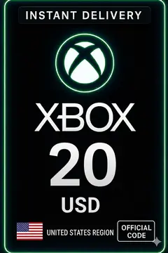 Xbox Live Gift Card 20 Usd Wallet